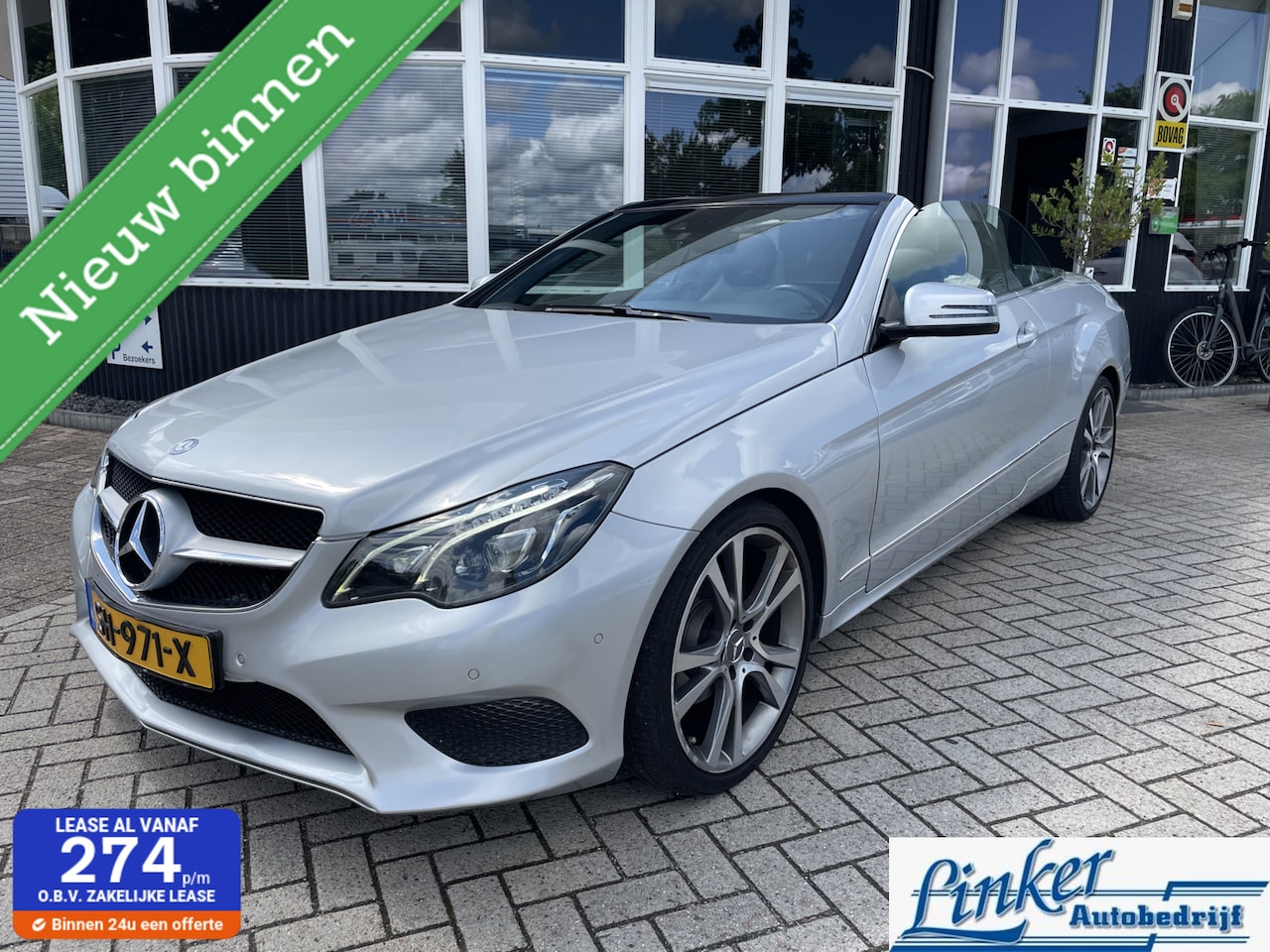 Mercedes-Benz E-klasse Cabrio - 200 Prestige - Nieuw Model CABRIO - AutoWereld.nl