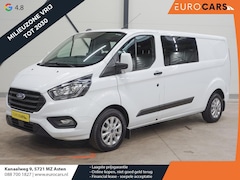 Ford Transit Custom - 300 2.0 TDCI L2H1 Trend Dubbele Cabine Automaat Airco Bluetooth Cruise Control Navi Trekha