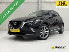 Mazda CX-3 - 2.0 SkyActiv-G 120 GT-Luxury Leer Navi Camera HUD Cruise LED