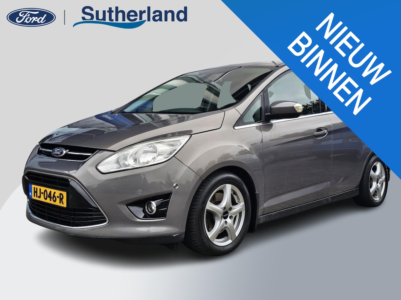 Ford C-Max - 1.6 EcoBoost Lease Trend 150 pk | Trekhaak | Airco | Leder | Cruise Control | Stoelverwarm - AutoWereld.nl