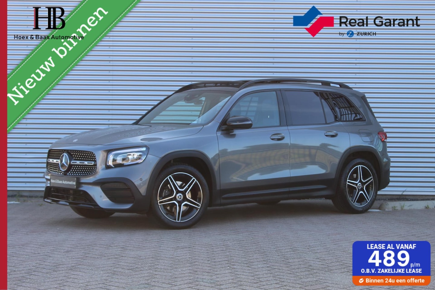 Mercedes-Benz GLB - 200 AMG/Pano/5 pers/Carplay/Night/Camera/Sfeer - AutoWereld.nl