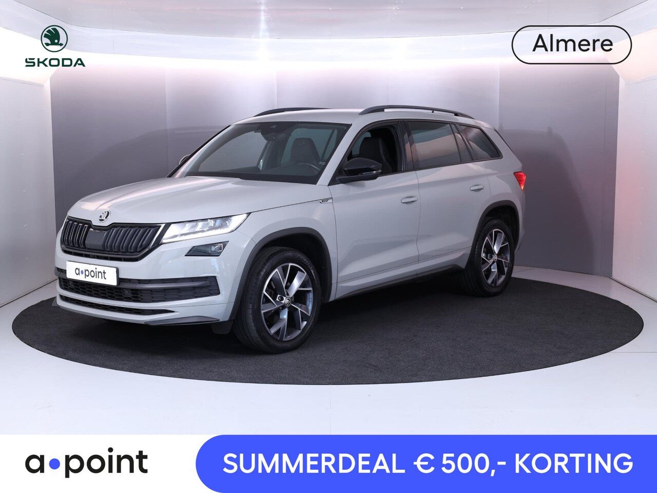 Skoda Kodiaq - 1.5 TSI Sportline Business 150 pk Automaat (DSG) | Navigatie | Parkeersensoren | Achteruit - AutoWereld.nl