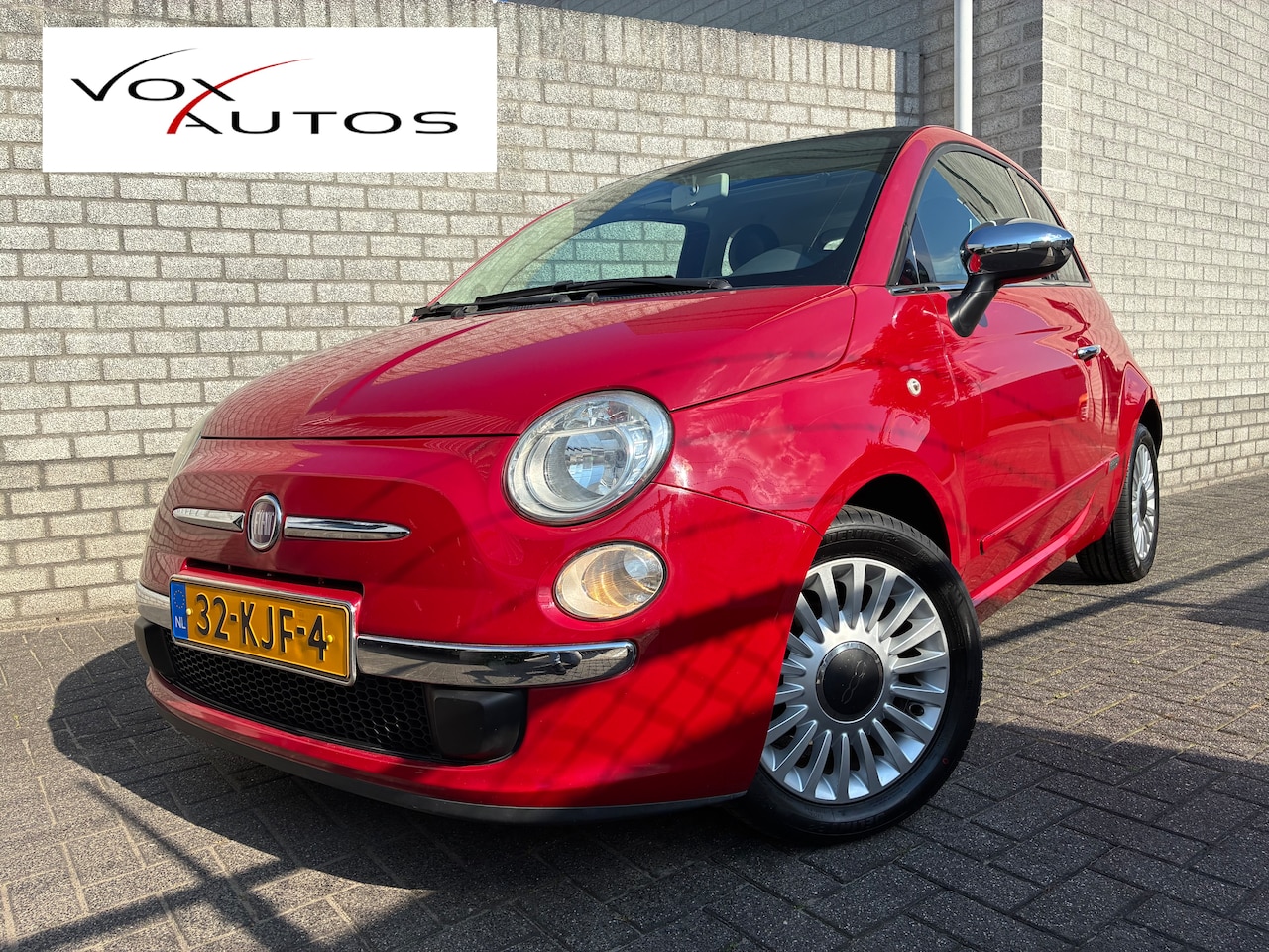 Fiat 500 - 1.2 Lounge Automaat Airco Nieuwe Distributie/Banden/APK!! - AutoWereld.nl