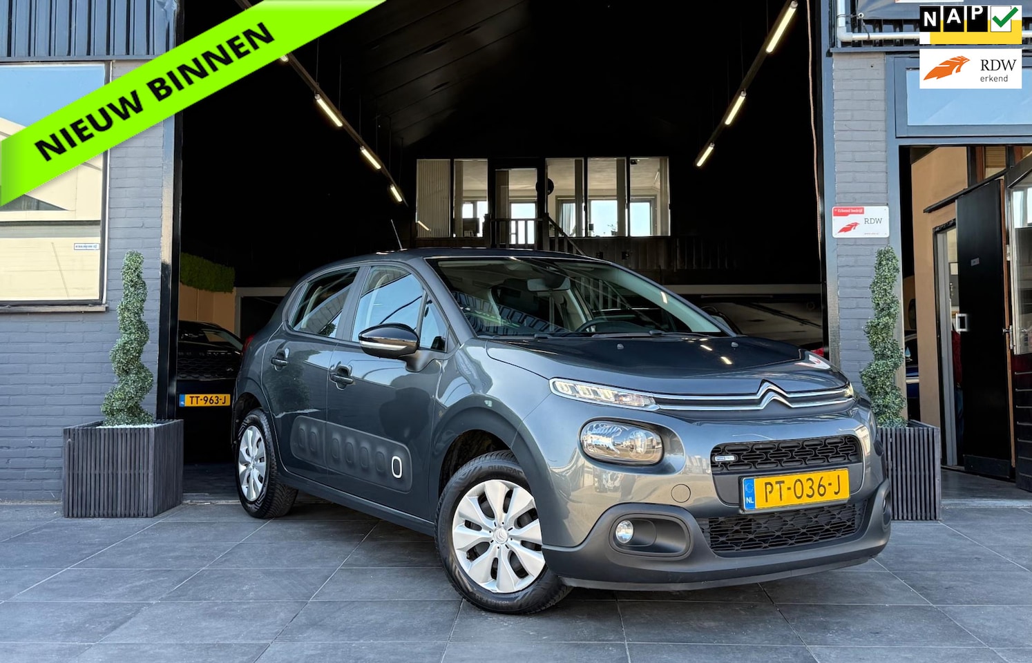 Citroën C3 - 1.2 PureTech Feel 105g|Airco|CruiseControl|NAP - AutoWereld.nl