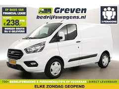 Ford Transit Custom - 320 2.0 TDCI L1H1 Airco Cruise LED Parkeersensoren 3 Persoons Schuifdeur