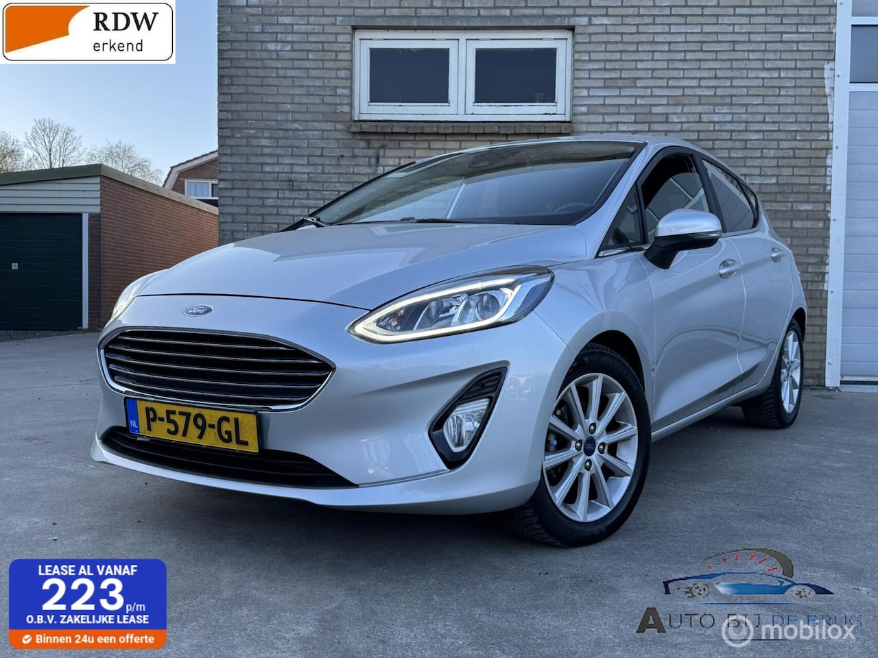 Ford Fiesta - 1.0 EcoBoost Vignale Automat Navi Cruise Carplay - AutoWereld.nl
