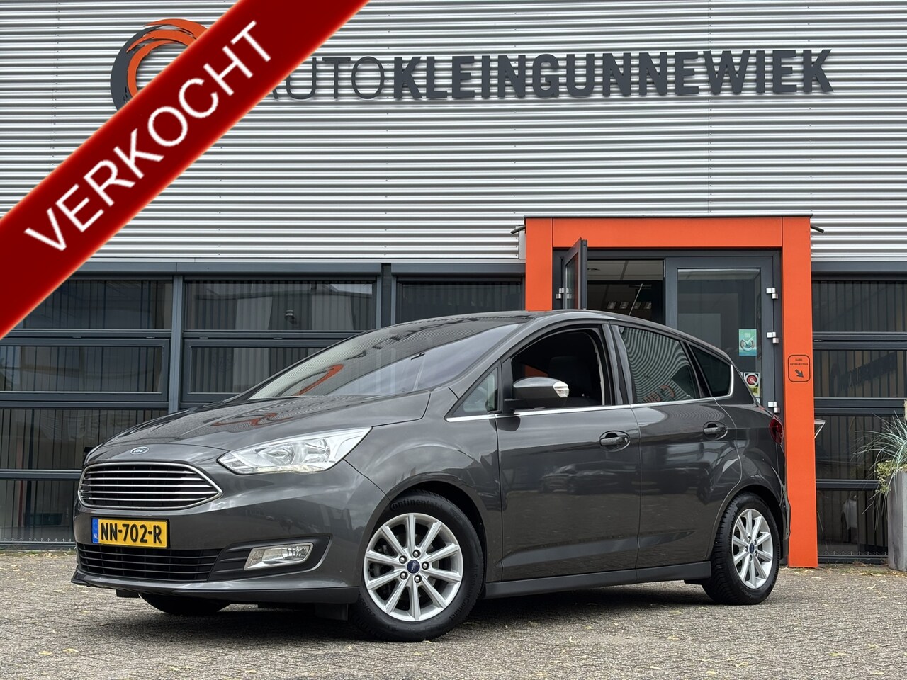 Ford C-Max - 1.0 Titanium / Navi / Panoramadak / Allseason Banden / Bluetooth Telefoon Voorbereiding / - AutoWereld.nl