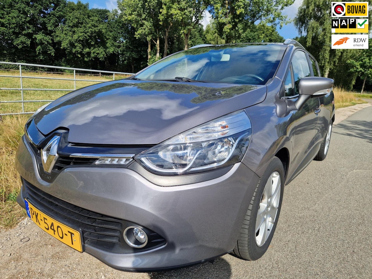 Renault Clio Estate - 0.9 TCe Dynamique dealer ond. clima, navi en trekhaak - AutoWereld.nl