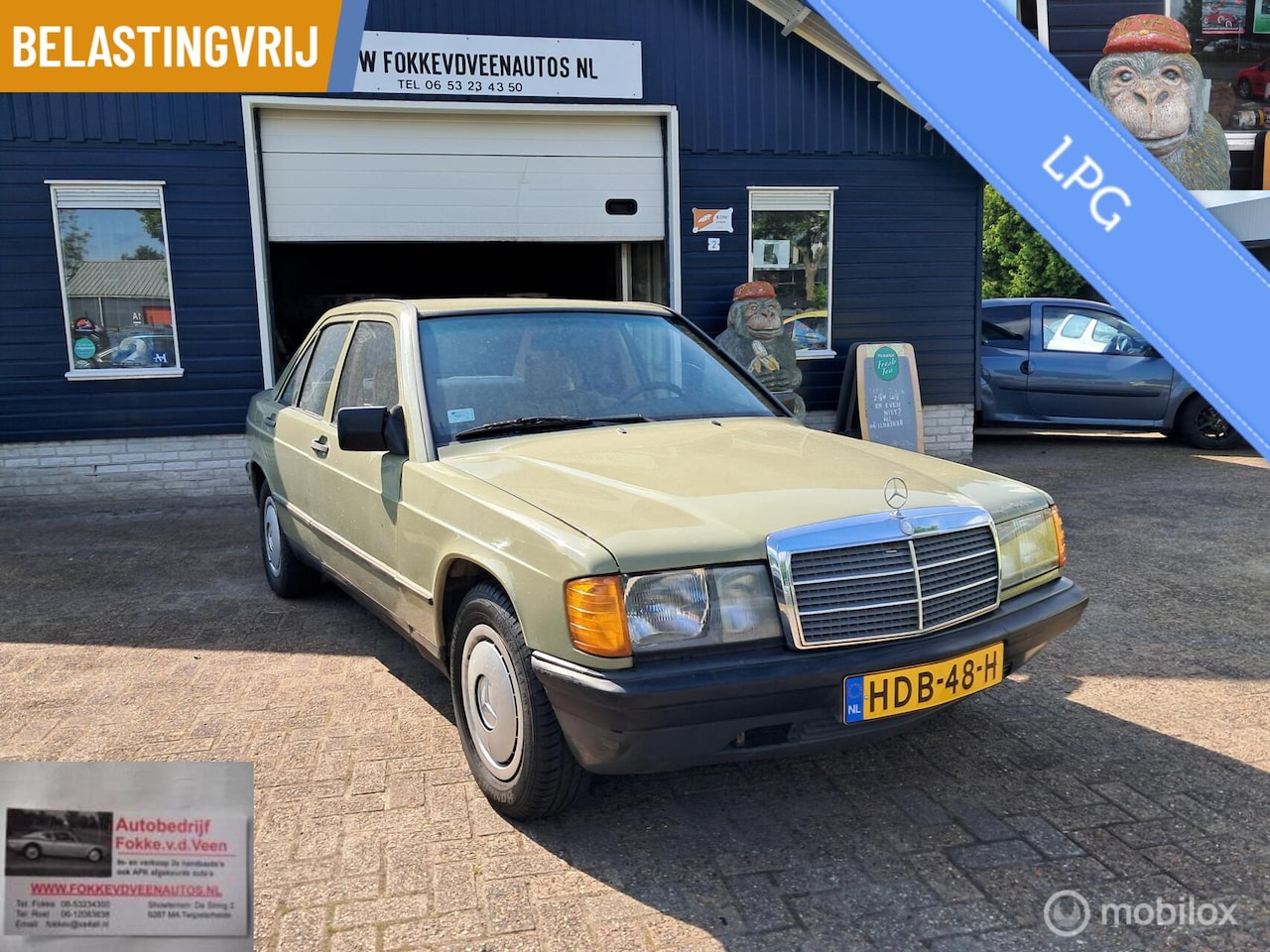 Mercedes-Benz 190-serie - 2.0 LPG Belastingvrij Alle inruil mogelijk - AutoWereld.nl