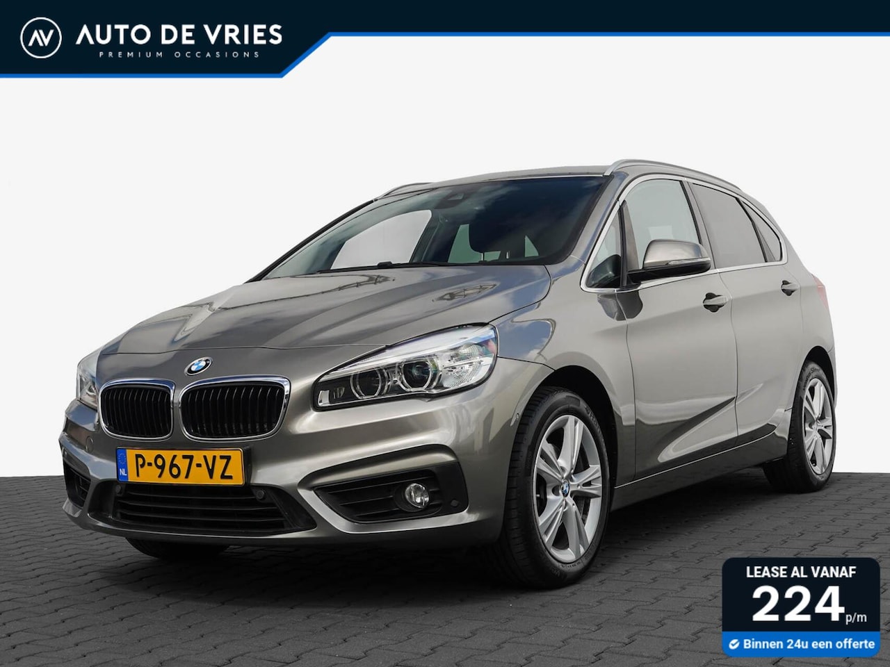 BMW 2-serie Active Tourer - 218i 136pk Automaat High Executive | ECC | Cruise | Sportstoelen | Trekhaak - AutoWereld.nl