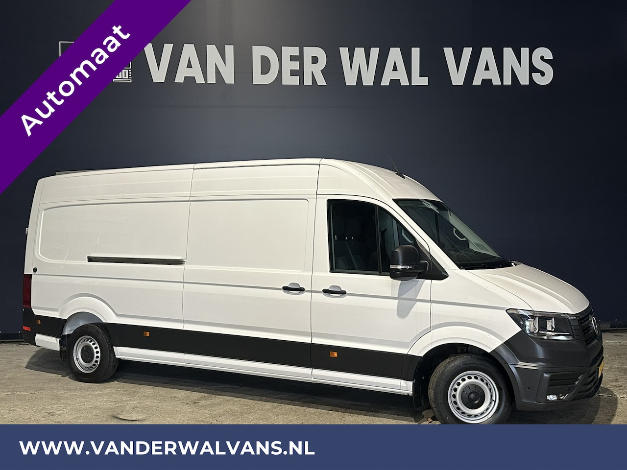 Volkswagen Crafter - 2.0 TDI 140pk Automaat L4H3 L3H2 Euro6 Airco | Navigatie | Cruisecontrol | Camera apple ca - AutoWereld.nl