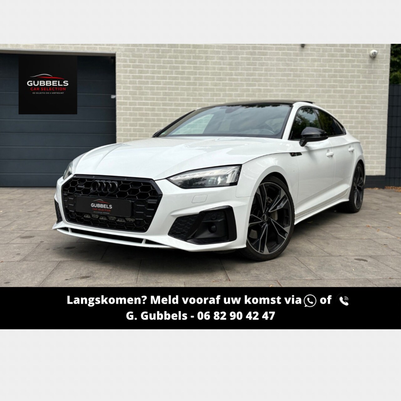 Audi A5 Sportback - 45 TFSI Quattro Competition 3x S-line| Pano | Matrix | Cam | Keyless - AutoWereld.nl