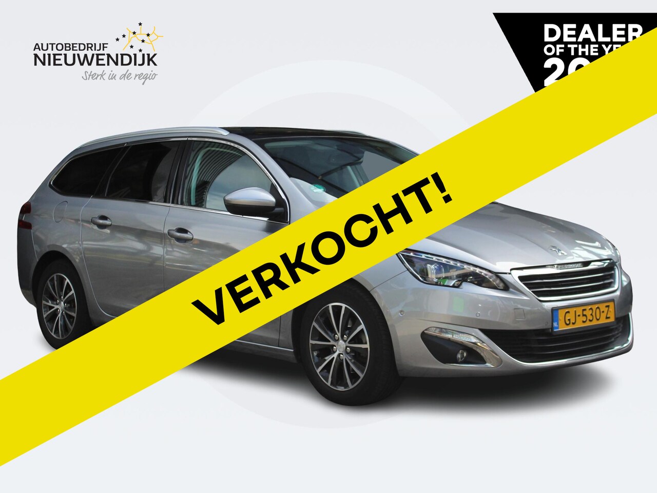 Peugeot 308 SW - 1.2 PureTech 130 Allure / PANO / NAVI / BLINDSPOT / CRUISE / CLIMATE / CAMERA / PDC / STOE - AutoWereld.nl