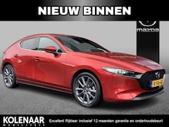 Mazda 3 - 3 2.0 e-Sky-G 122 Luxury /Dealeronderhouden/Navi/LED/Keyless/HUD/Leder/CarPlay