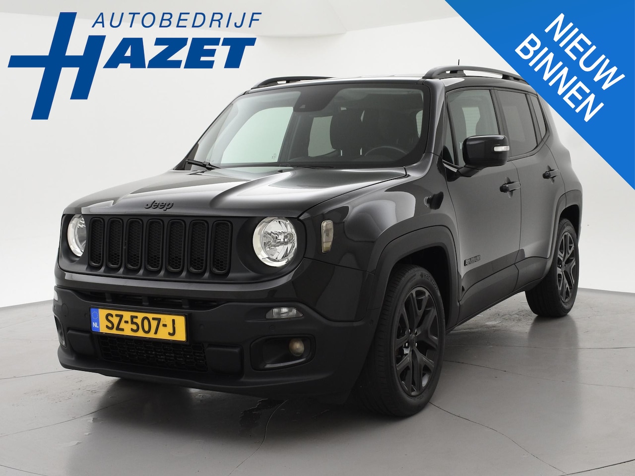 Jeep Renegade - 1.4 MULTIAIR 140 PK AUT. NIGHT EAGLE II LIMITED + ADAPTIVE CRUISE | APPLE CARPLAY | 18 INC - AutoWereld.nl