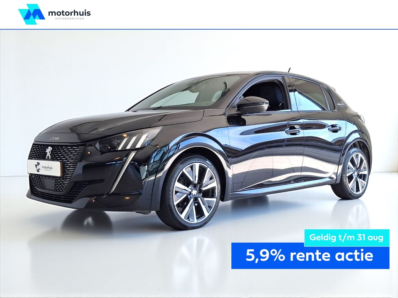 Peugeot 208 - 1.2 PureTech 100pk GT-Line NAVI LED CAMERA - AutoWereld.nl