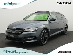 Skoda Superb Combi - 1.4 TSI iV 218 pk DSG Sportline Business | Panoramadak | Trekhaak | Geheugenstoelen | Navi