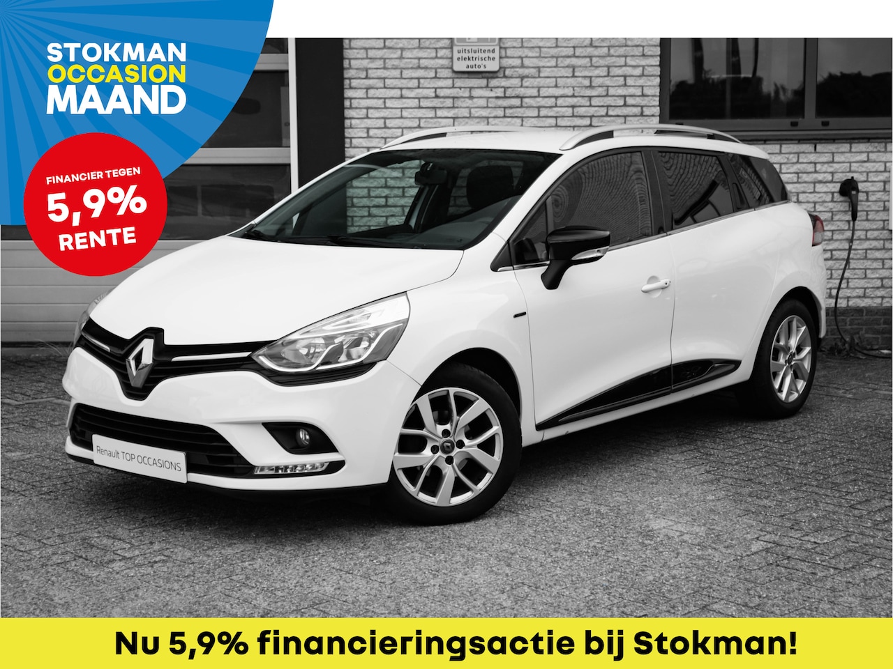 Renault Clio Estate - 0.9 TCe Limited | incl. Bovag rijklaarpakket met 12 maanden garantie | - AutoWereld.nl