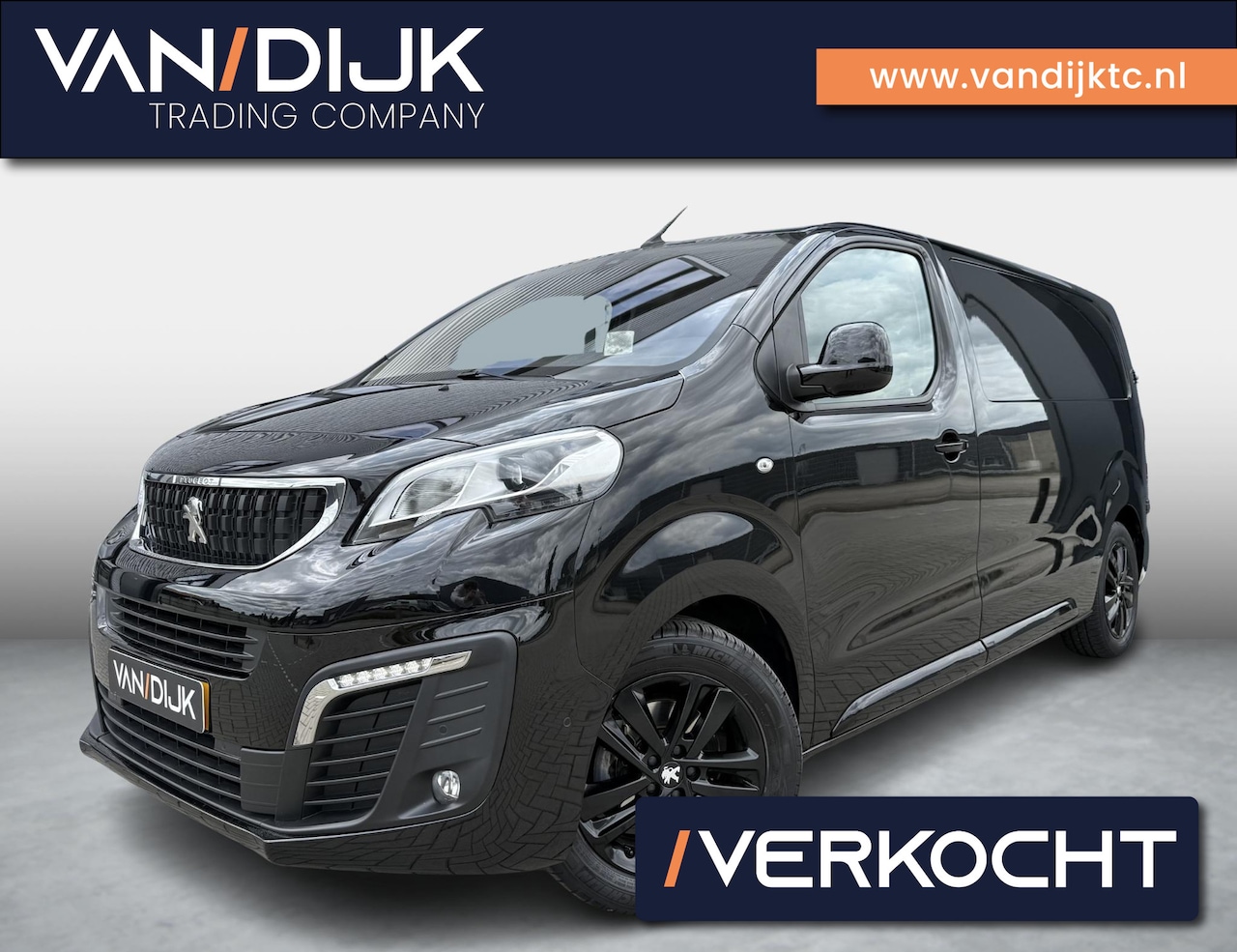 Peugeot Expert - 2.0 BlueHDI 180 Standard Asphalt ✓Automaat ✓Bi-Xenon ✓Head-Up ✓Navigatie ✓Camera ✓Half Led - AutoWereld.nl