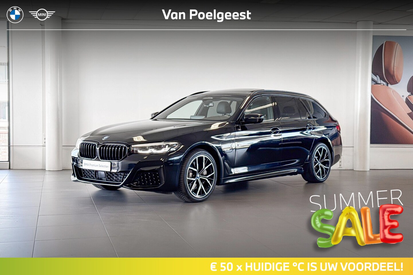 BMW 5-serie Touring - 530e xDrive Business Edition Plus | M Sport | Stoelverwarming | Glazen Panoramadak | Summe - AutoWereld.nl
