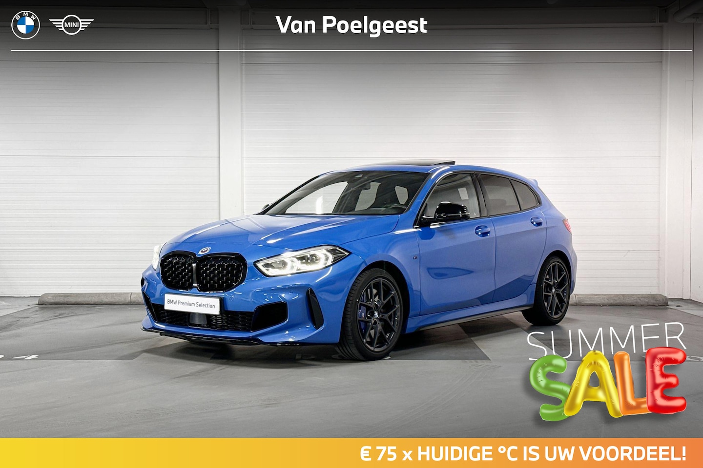 BMW 1-serie - M135i xDrive Business Edition l Schuifdak | Summer Sale 75 - AutoWereld.nl