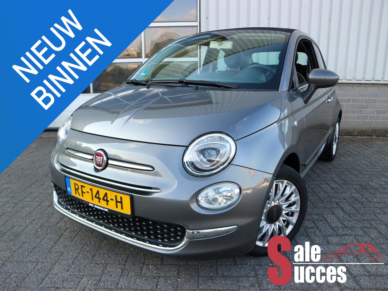 Fiat 500 C - 0.9 TwinAir Turbo Lounge Apple Carplay - AutoWereld.nl