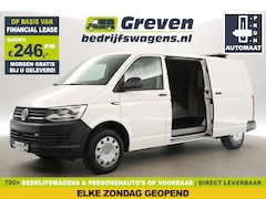 Volkswagen Transporter - 2.0 TDI L2H1 150PK DSG Automaat 2xSchuifdeur Airco Cruise Camera Carplay PDC LED Trekhaak