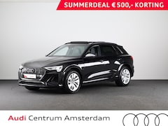 Audi e-tron - S quattro 95 kWh 503pk | SoH 93% | Panoramadak | Lederen bekleding "Valcona" | B&O Soundsy