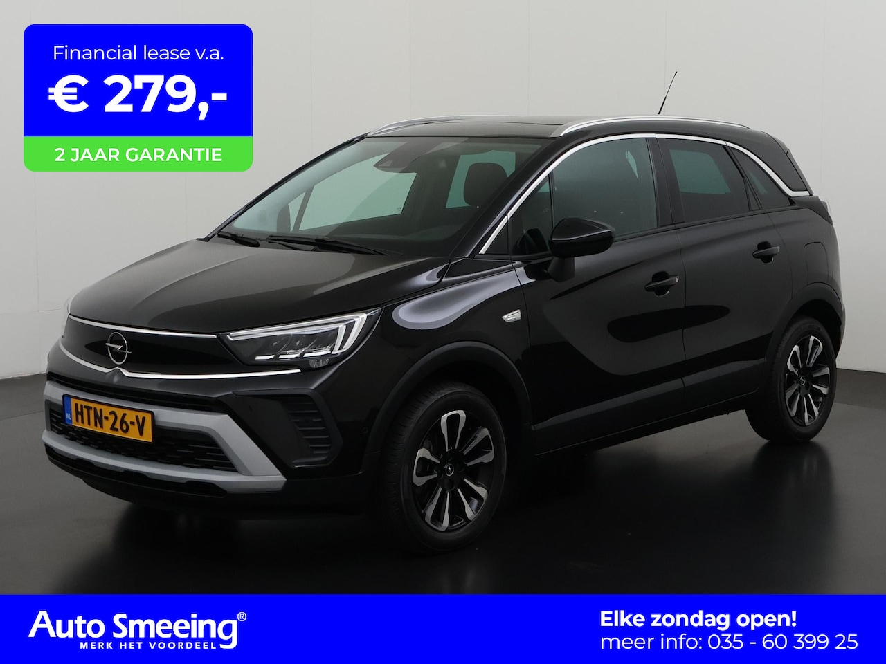 Opel Crossland - 1.2 Turbo Elegance | Panoramadak | Camera | Park assist | Zondag Open! - AutoWereld.nl