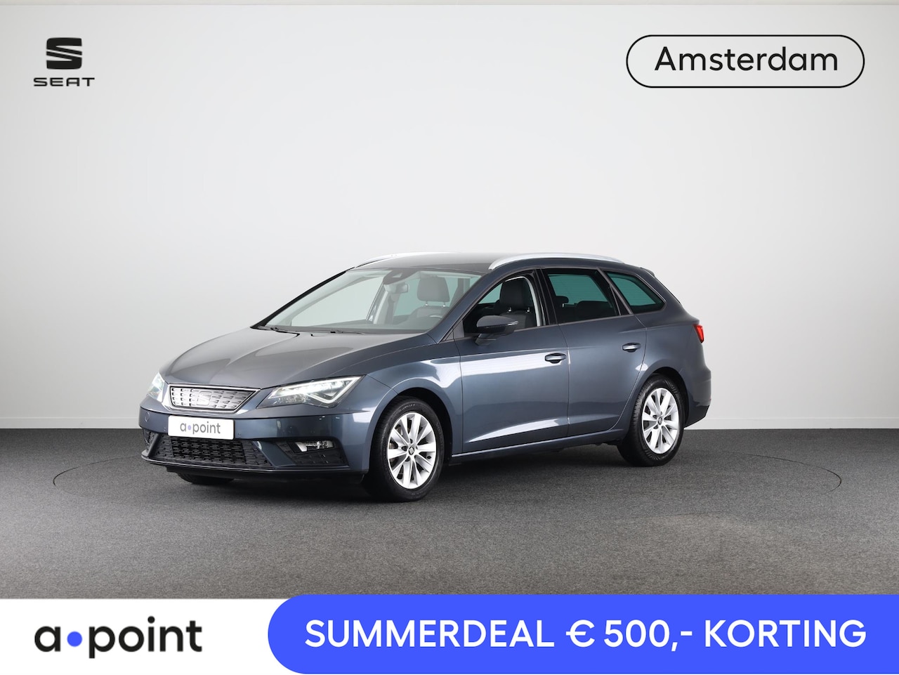SEAT Leon ST - 1.0 EcoTSI Style Business Intense 115pk | Navigatie | Virtual Cockpit | Full-Link | Parkee - AutoWereld.nl