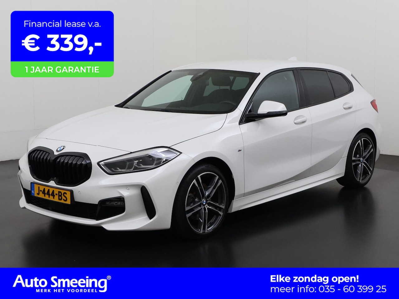 BMW 1-serie - 118i M Sport | Leder | Stoelverwarming | Zondag Open! - AutoWereld.nl
