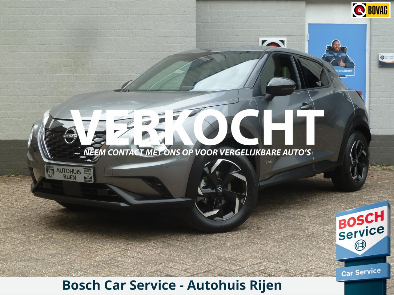 Nissan Juke - 1.6 Hybrid Business Design|Navi|360-Camera|LED|Keyless-Entry/Go|Adaptieve-Cruise|Dodehoekd - AutoWereld.nl