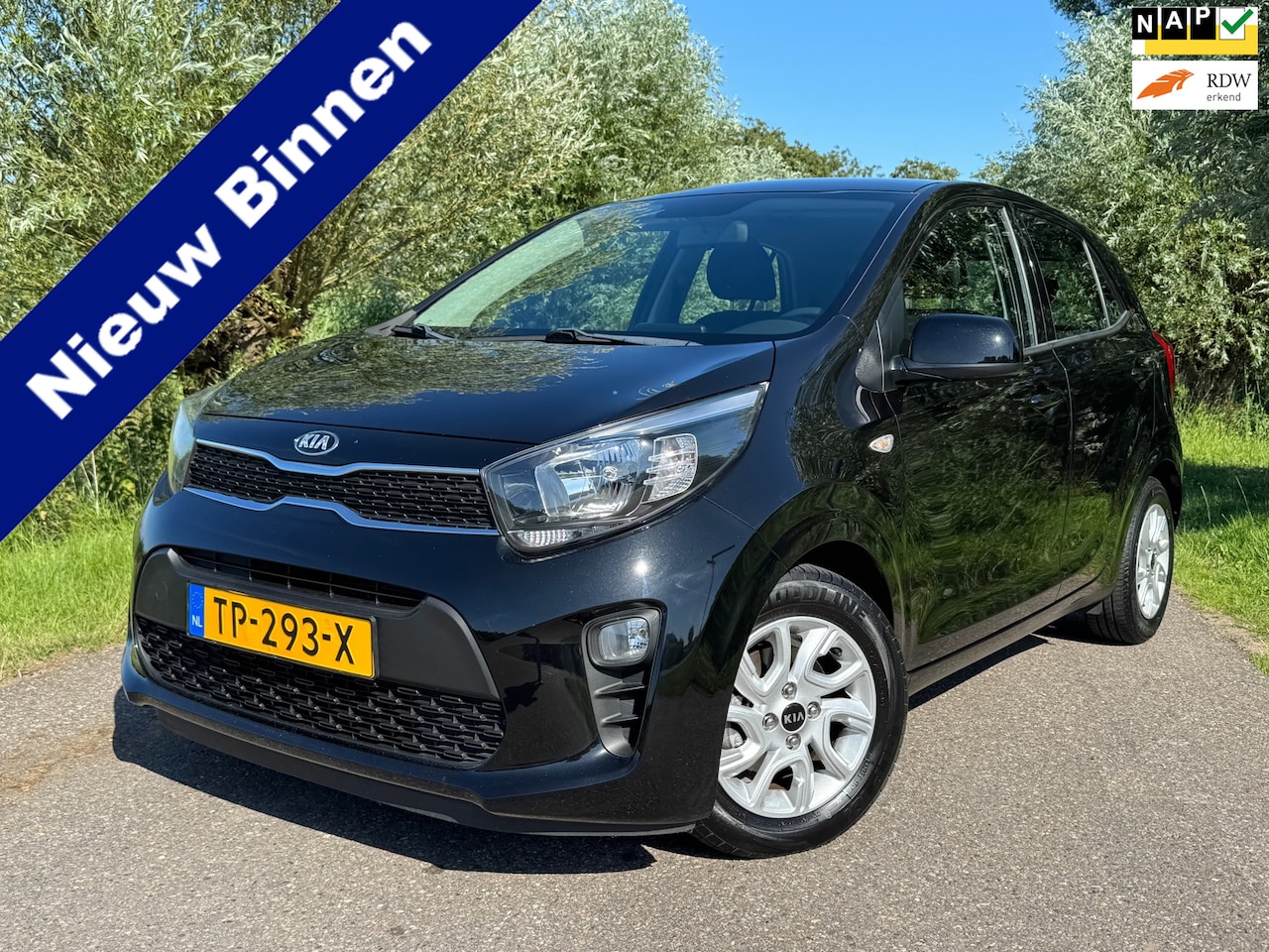Kia Picanto - 1.0 CVVT ComfortPlusLine Navigator / 1e Eigenaar / Camera / Airco / Apple Carplay/Android - AutoWereld.nl