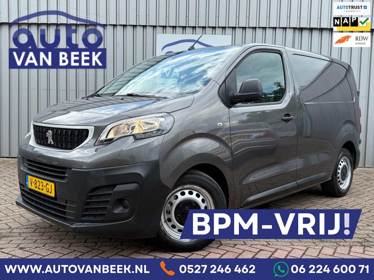 Peugeot Expert - 226C 1.6 BlueHDI 95 Premium|Trekhaak|Automaat - AutoWereld.nl