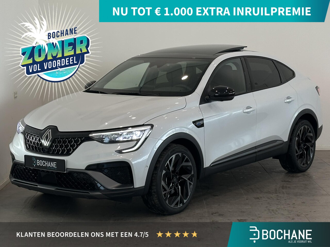 Renault Arkana - 1.6 E-Tech Full Hybrid 145 Esprit Alpine | BOSE | 360° camera | Elektrisch bedienbaar glaz - AutoWereld.nl