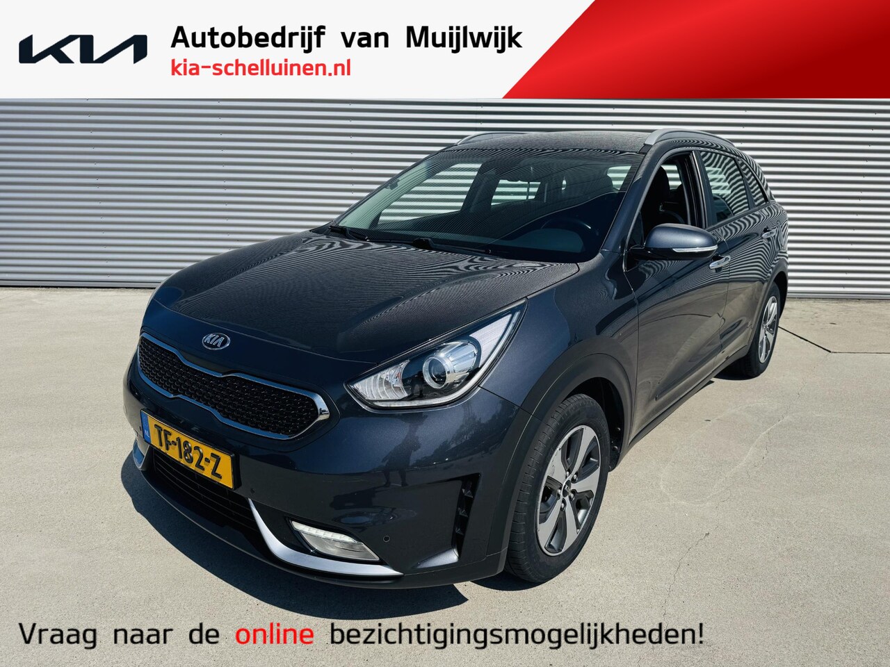 Kia Niro - 1.6 GDi Hybrid DynamicLine Trekhaak | All seasons - AutoWereld.nl