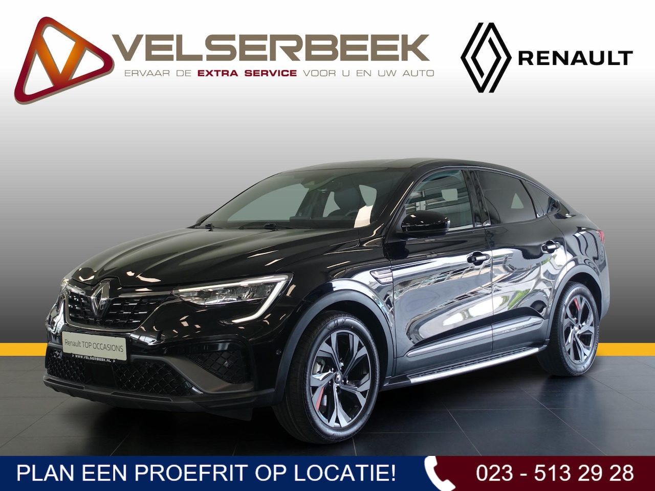Renault Arkana - 1.6 E-Tech Hybrid 145 R.S. Line * Automaat * - AutoWereld.nl