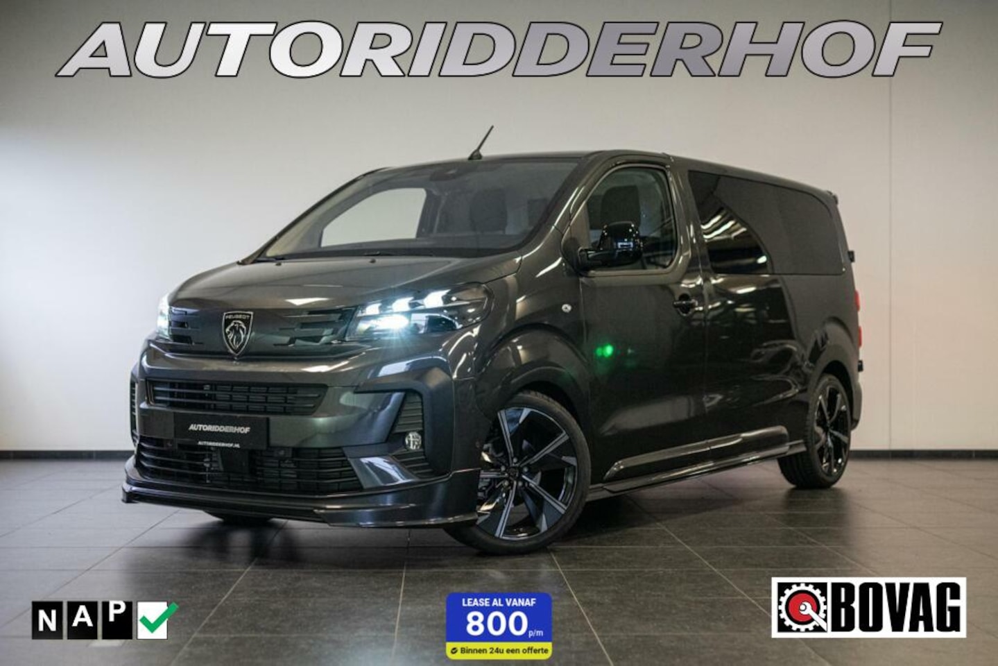 Peugeot Expert - DC 180PK | BPM-vrij! | Vol leder | Navi | Camera | - AutoWereld.nl