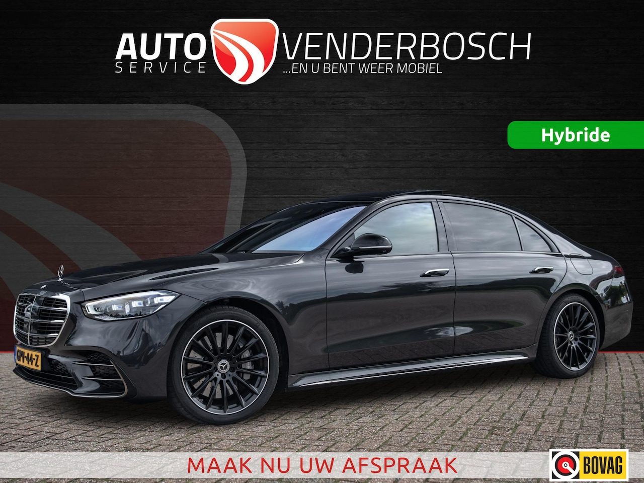 Mercedes-Benz S-klasse - 580e 4MATIC Lang AMG Line 510pk | Pano | Burmester 3d - AutoWereld.nl
