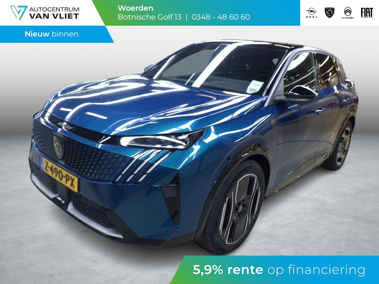 Peugeot e-3008 - GT 73 kWh Panoramadak - AutoWereld.nl