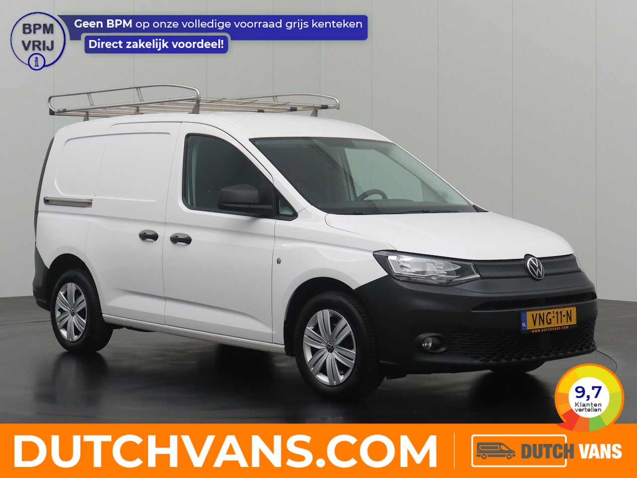 Volkswagen Caddy - 2.0TDI Trend Imperiaal | Trekhaak | Kastinrichting | Navigatie - AutoWereld.nl