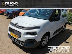 Citroën ë-Berlingo - Feel 50 kWh Airco/Camera/Groot Scherm/Parkeersensoren/320km actieradius/GEEN AFLEVERKOSTEN