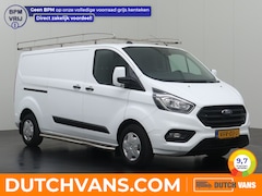 Ford Transit Custom - 2.0TDCI 130PK Lang Imperiaal | Trekhaak | Navigatie | Camera | 3-Persoons | Achterdeuren