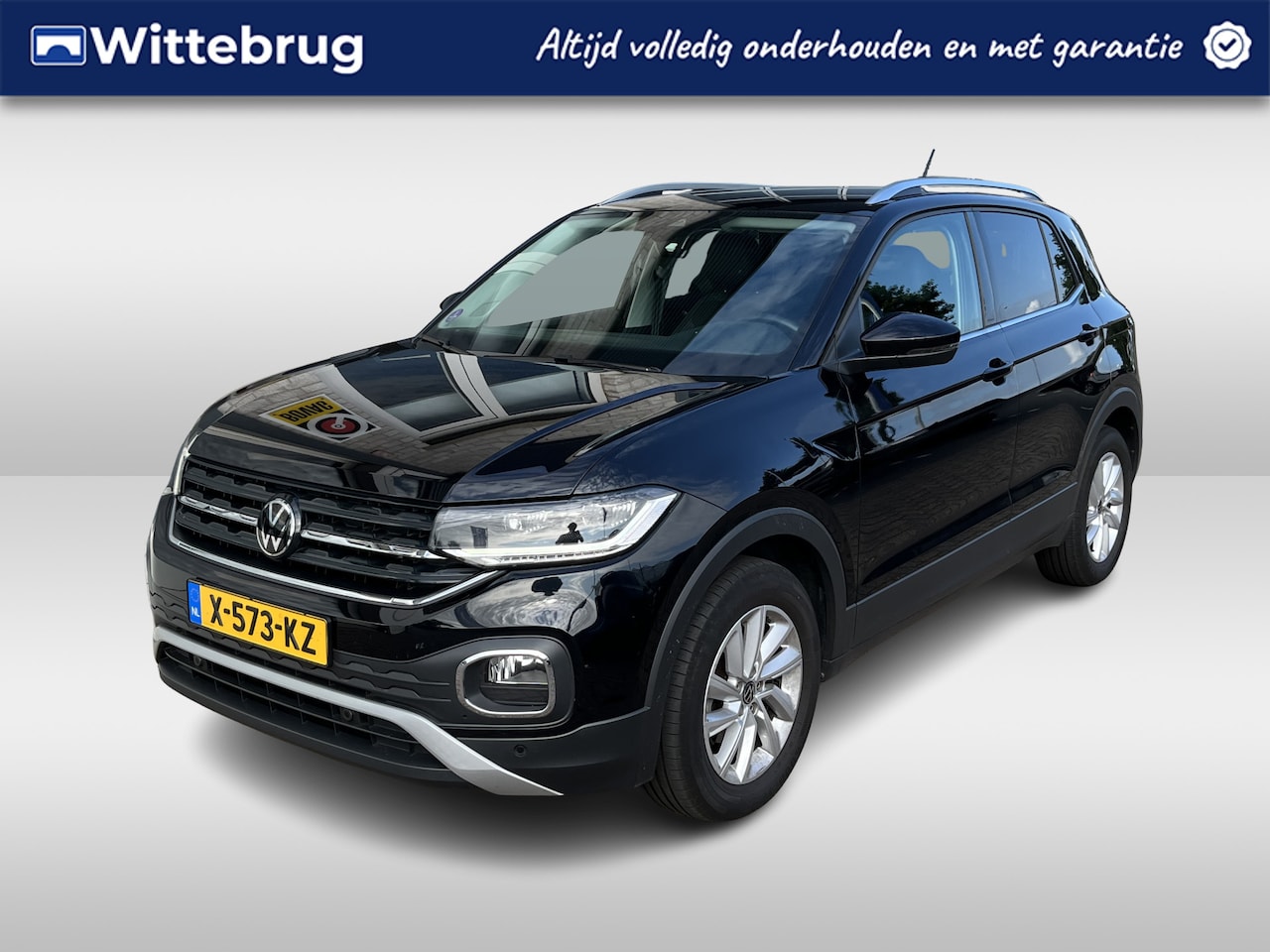 Volkswagen T-Cross - 1.5 TSI Style / AUTOMAAT/ 150 PK/ PARK. SENSOREN + CAMERA/ APP-CONNECT/ CLIMA/ STOEL VERWA - AutoWereld.nl