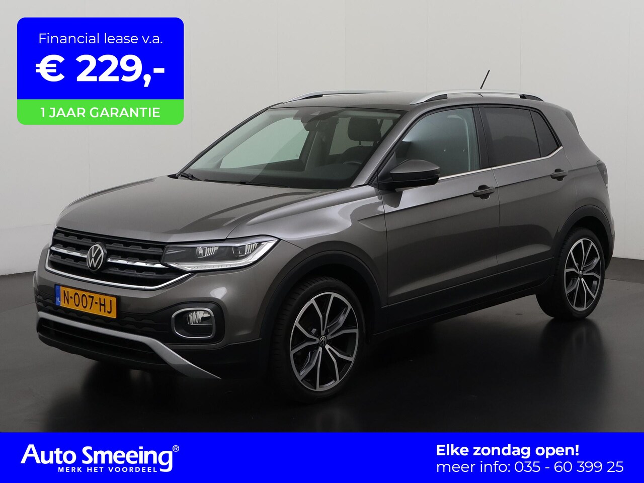 Volkswagen T-Cross - 1.0 TSI DSG | Navigatie | Blind Spot | Adaptief Cruise | Zondag Open! - AutoWereld.nl