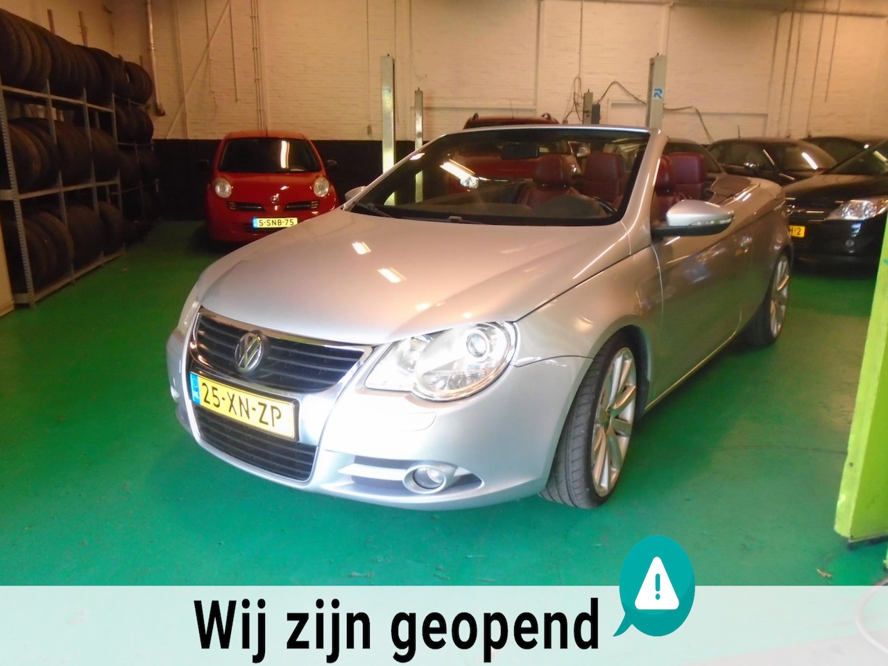 Volkswagen Eos - 2.0 T-FSI/Cabrio Hardtop/Clima+Pdc+19 inch velgen+Panoramadak - AutoWereld.nl
