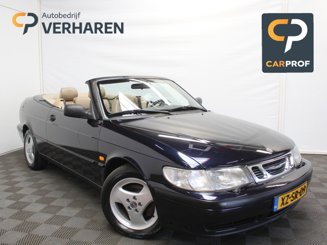 Saab 9-3 Cabrio - 2.0t S AUTOMAAT | LEDER | AERO LMV | ELECTR.KAP | DEALERONDERHOUDEN - AutoWereld.nl