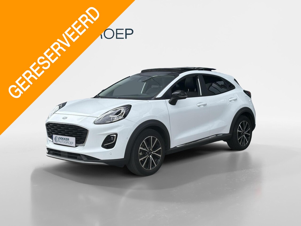 Ford Puma - 1.0 EcoBoost Hybrid Titanium - SCHUIF- KANTELDAK - TREKHAAK - WINTER PACK - AutoWereld.nl