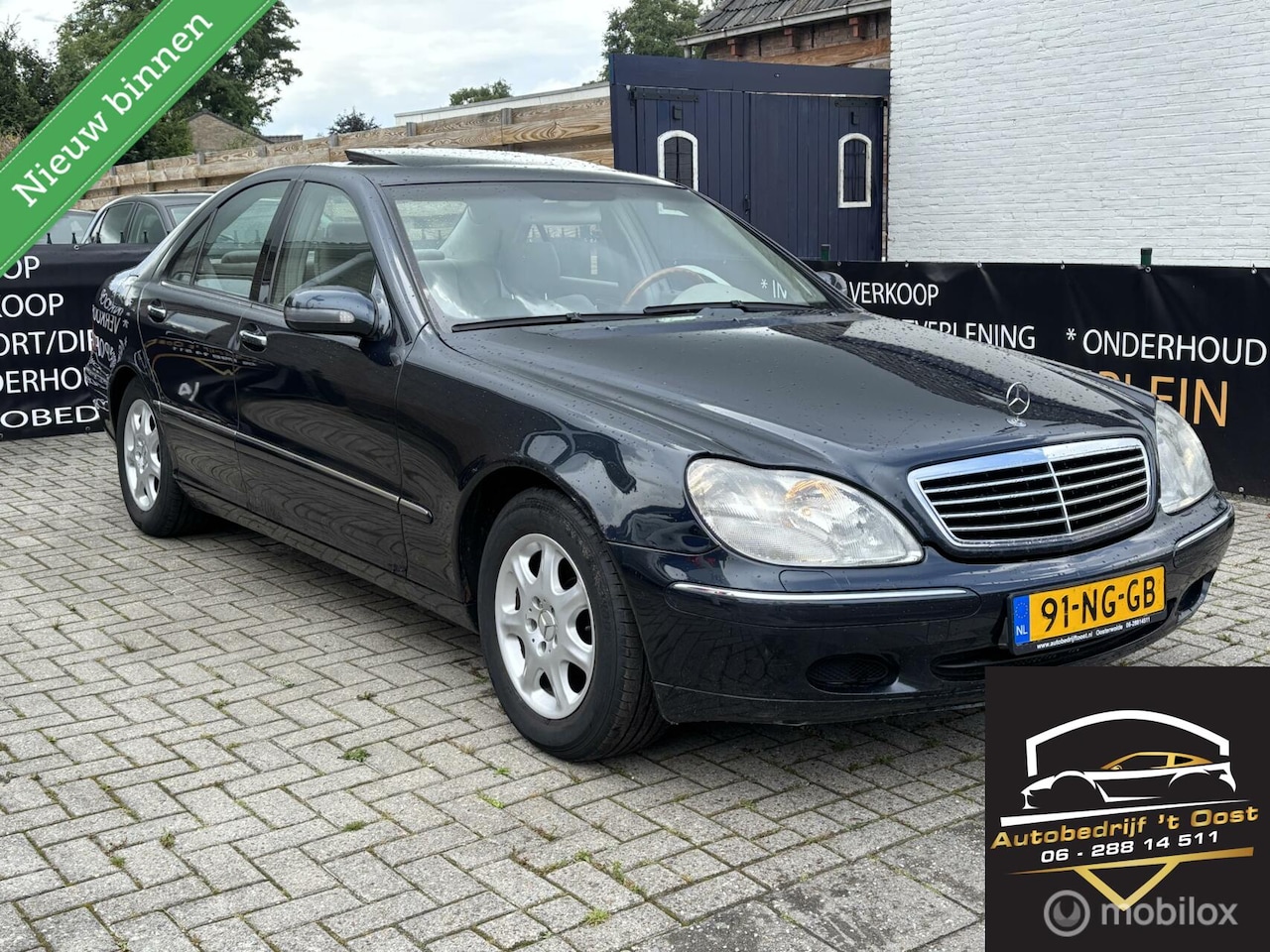 Mercedes-Benz S-klasse - 320 1st eigenaar, zgan apk, luxe auto - AutoWereld.nl