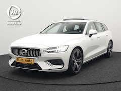 Volvo V60 - T6 Recharge AWD Inscription Plug In Hybrid 340pk Dealer O.H. PHEV | Panodak | Lederen Spor